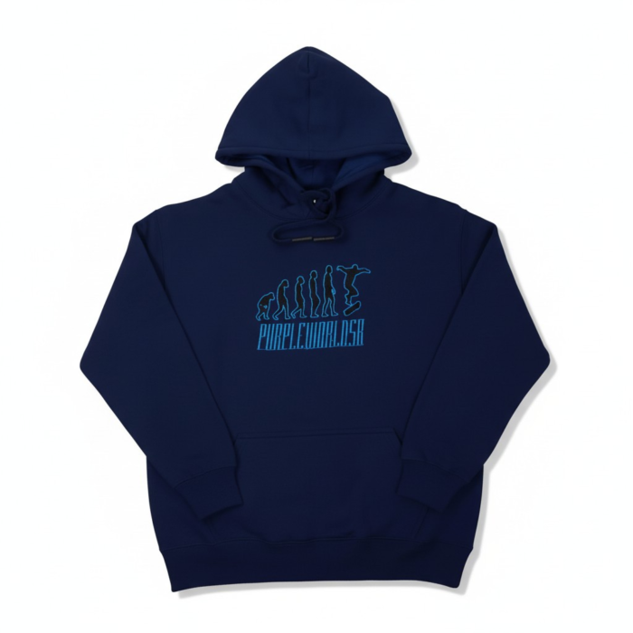 BLUE HOODIE – EVOLUTION BLUE HOODIE - EVOLUTION