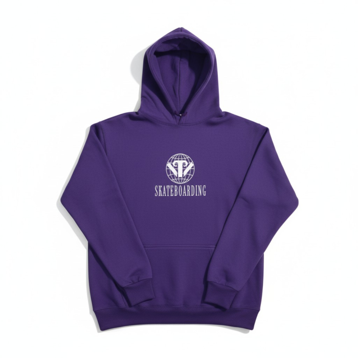 PURPLE HOODIE - LOGO