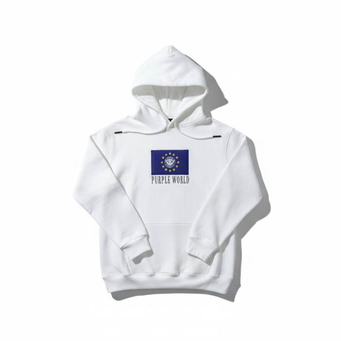 WHITE HOODIE - EU