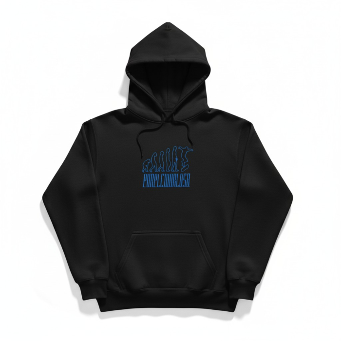 BLACK HOODIE - EVOLUTION