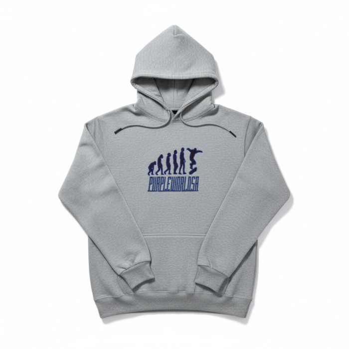 GRAY HOODIE - EVOLUTION