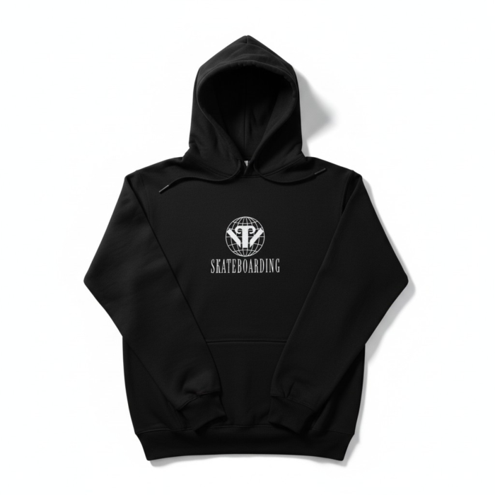 BLACK HOODIE - LOGO