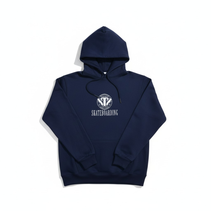 BLUE HOODIE - LOGO